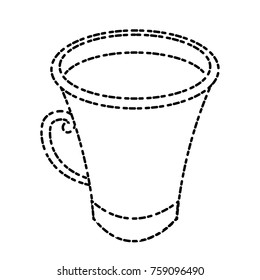Coffee cup drink icon vector illustration graphic design