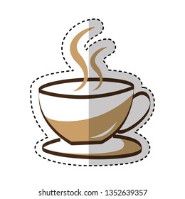 coffee cup drink isolated icon