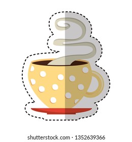 coffee cup drink isolated icon