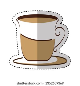 coffee cup drink isolated icon