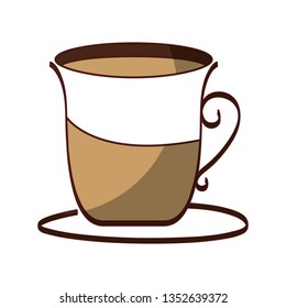 coffee cup drink isolated icon