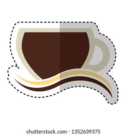 coffee cup drink isolated icon