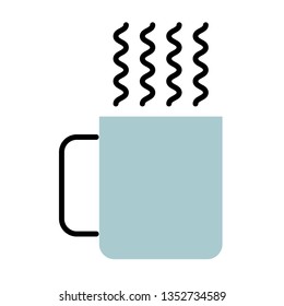 coffee cup drink isolated icon