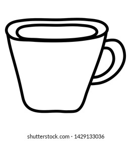 coffee cup drink isolated icon