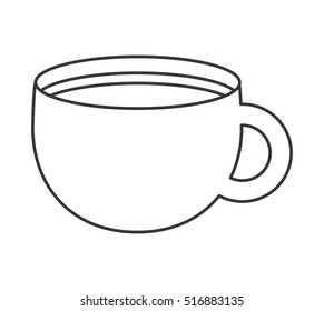 coffee cup drink isolated icon vector illustration design