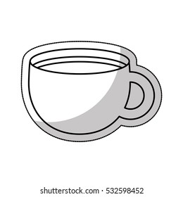 coffee cup drink isolated icon vector illustration design