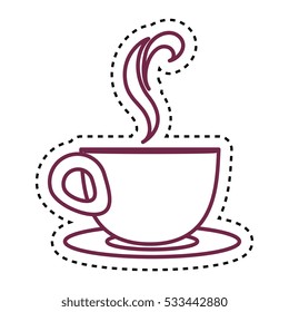 coffee cup drink isolated icon