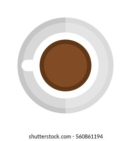 coffee cup drink isolated icon vector illustration design