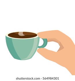 coffee cup drink isolated icon