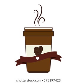 coffee cup drink isolated icon