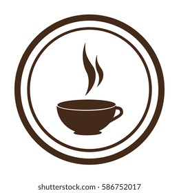 coffee cup drink isolated icon
