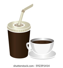 coffee cup drink isolated icon