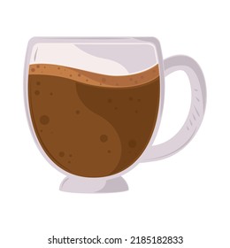 coffee cup drink sweet isolated icon