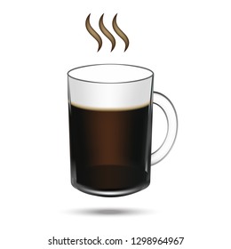 Coffee cup emblem