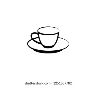Coffee cup espresso symbol 