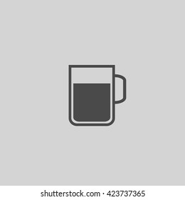 coffee cup flat icon