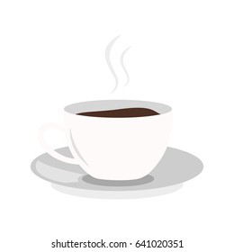coffee cup flat icon