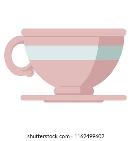 icono de ilustración de vector gráfico de taza de café
