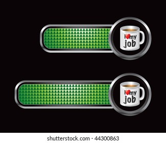 tabuladores de la taza de café verde a cuadros