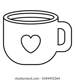 coffee cup with heart