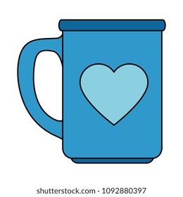 coffee cup with heart