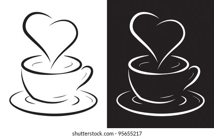 Free Free 245 Heart Coffee Cup Svg SVG PNG EPS DXF File