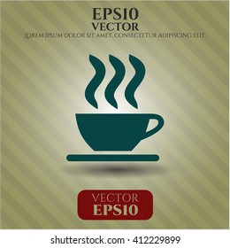 Icono de alta calidad de la Copa del Café
