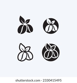 Coffee cup and hot drink Logo Template vector icon design
