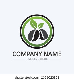 Coffee cup and hot drink Logo Template vector icon design