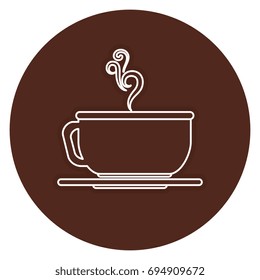 coffee cup hot icon