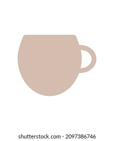 Coffee cup. hot coffee cup icon- vector illustration


