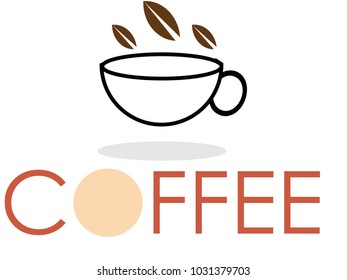 Coffee and cup icon