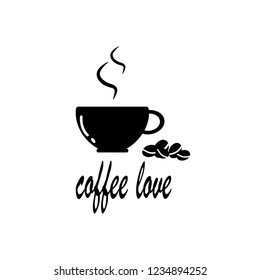 coffee cup icon .