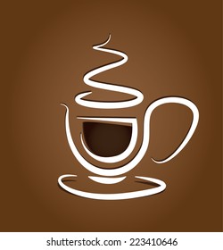 coffee cup icon
