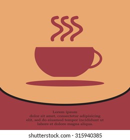 Coffee cup icon