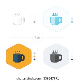 Coffee cup icon