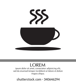 Coffee cup icon