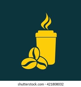 Coffee cup icon