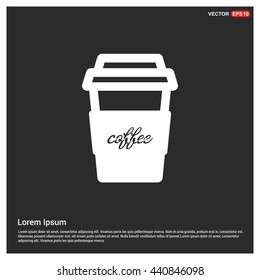 Coffee cup icon 
