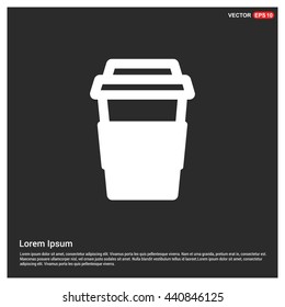Coffee cup icon 