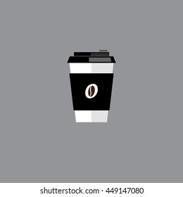 Coffee cup icon.