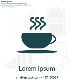 Coffee cup icon