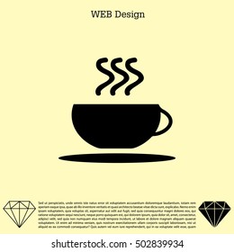 Coffee cup icon