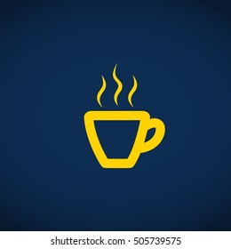 coffee cup icon  