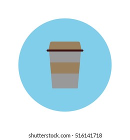 Coffee cup icon.