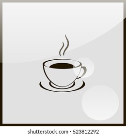 Coffee cup icon