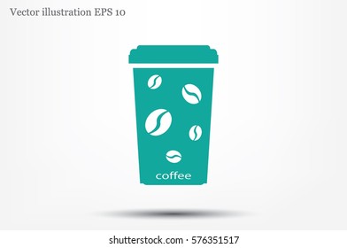 coffee cup icon.