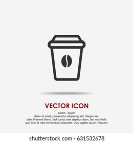 Coffee cup icon
