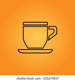 Coffee cup icon