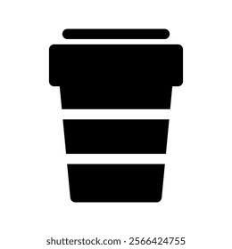 Coffee cup icon, beverage, drink, vector illustration